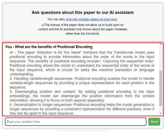 Query Response 